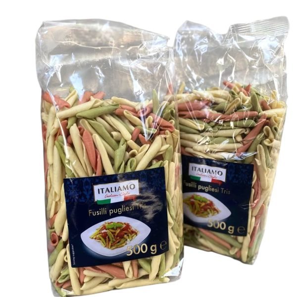 Макарони Italiamo Fusilli Pugliesi Tris 500 г